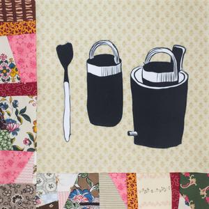 Three cooking utensils.